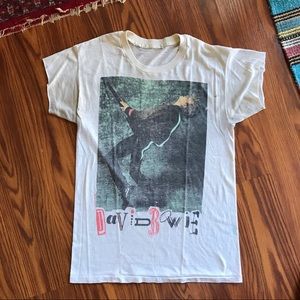 Vintage David Bowie Concert Tee T-Shirt